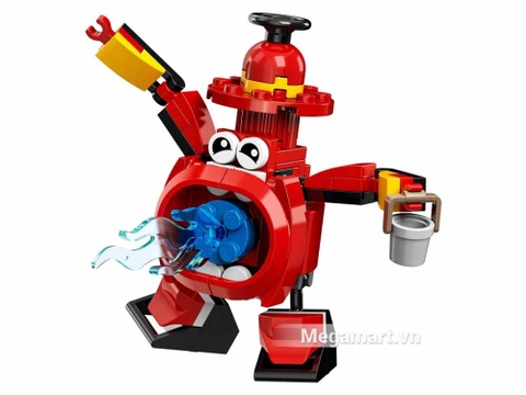 Các mô hình ấn tượng trong bộ Lego Mixels 41563 - Trụ cứu hỏa miệng rộng Splasho