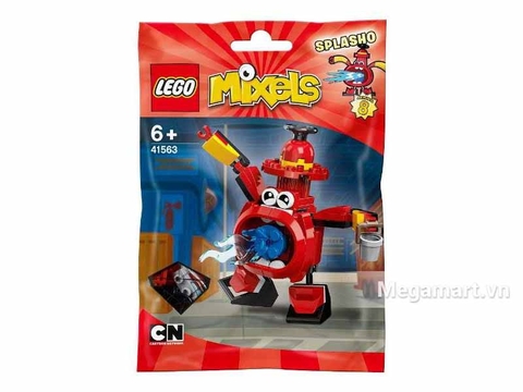 Hình ảnh vỏ hộp bộ Lego Mixels 41563 - Trụ cứu hỏa miệng rộng Splasho
