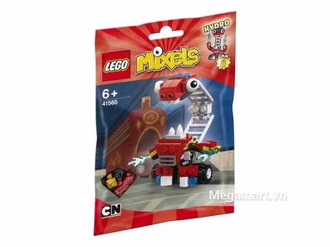 Hình ảnh vỏ hộp bộ Lego Mixels 41565 - Thang cứu hỏa hay quên Hydro