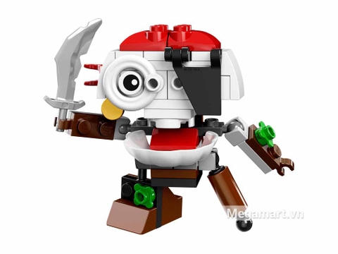 Các mô hình ấn tượng trong bộ Lego Mixels 41567 - Cướp biển móc túi Skulzy