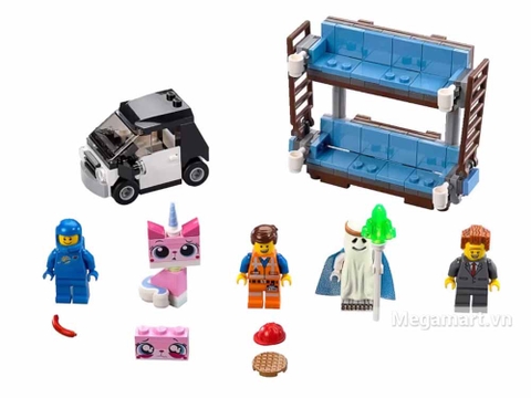 Lego Movie 70818 - Giường hai tầng - các nhân vật trong bộ đồ chơi