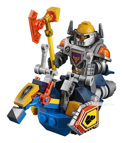 Những chi tiết nhân vật xuất hiện trong bộ xếp hình Lego Nexo Knights 70323