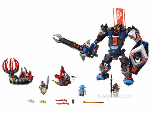 Các mô hình ấn tượng trong bộ Lego Nexo Knights 70326 - Hiệp sĩ Đen