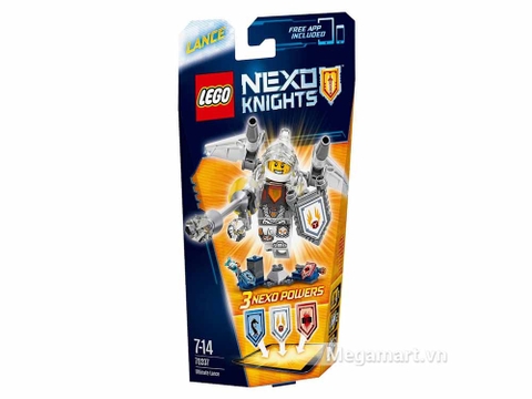 Lego Nexo Knights 70337 - Hiệp sĩ Lance với các sức mạnh thú vị