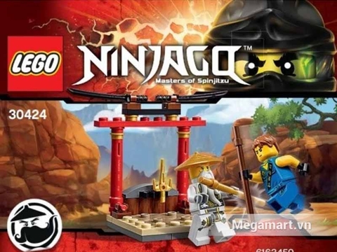 Các mô hình ấn tượng trong bộ Lego Ninjago 30424 - Lớp dạy võ Wu-Cru