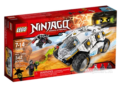 Hình ảnh vỏ hộp bộ Lego Ninjago 70588 - Cỗ xe Titan của Ninja