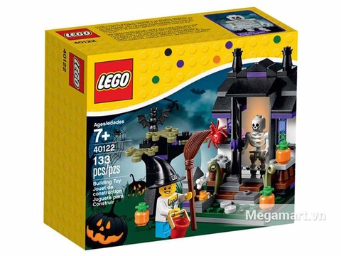 Vỏ hộp Lego Seasonal 40122 - Cho kẹo hay bị ghẹo