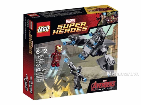 Hình ảnh vỏ ngoài của Lego Super Heroes 76029 - Iron Man Đối Đầu Ultron