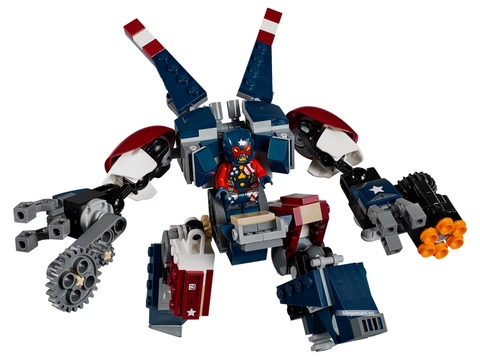 Những điểm đặc biệt trong bộ Lego Super Heroes 76077 - Iron Man Detroit Steel trỗi dậy