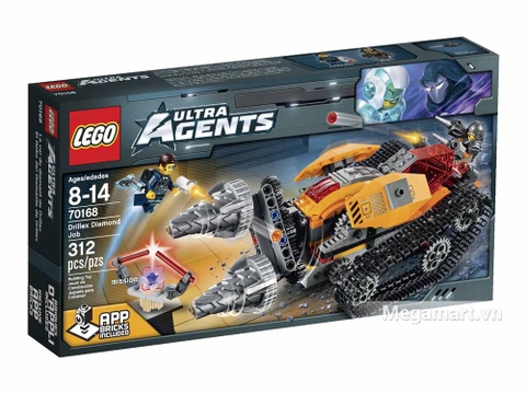 Lego Ultra Agents 70168 - Máy khoan kim cương - ảnh bìa sản phẩm