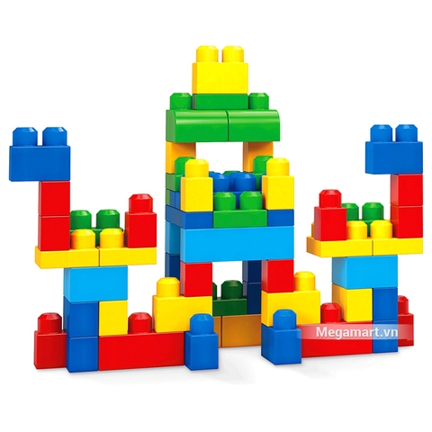 Các mô hình ấn tượng trong bộ Mega Bloks Xếp khối cơ bản túi lớn (60 khối)