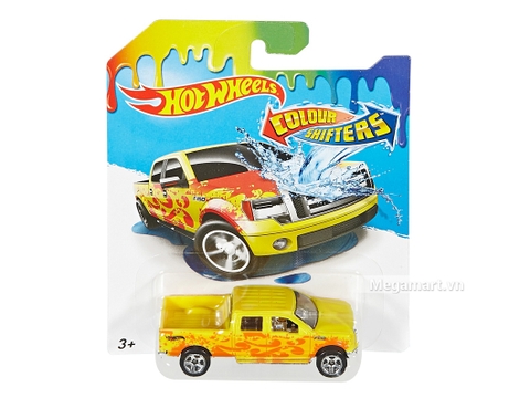 Hot Wheels Xe đổi màu Ford F-150 - đồ chơi cho bé yêu xe