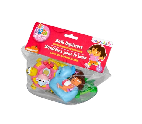 Hình ảnh vỏ hộp bộ Munchkin Đồ chơi phun nước hình Dora