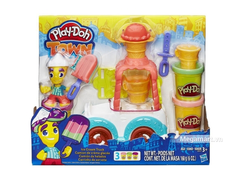 Play-Doh B3417 - Xe kem sắc màu Hình ảnh vỏ