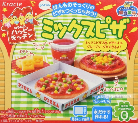 Popin Cookin làm bánh Pizza - đồ chơi nấu ăn Nhật Bản