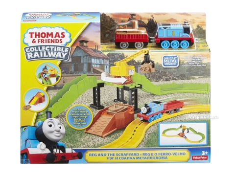 Hình ảnh vỏ hộp bộ Thomas and Friends Bộ đường rây bốc xếp hàng