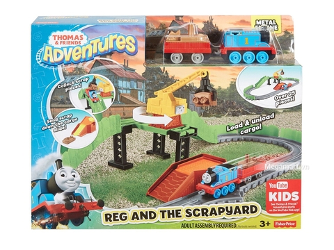 Hình ảnh vỏ hộp bộ Thomas and Friends Bộ đường ray xe lửa bãi phế liệu