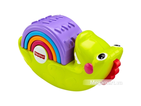 Fisher Price Xếp chồng cá sấu rèn luyệt và phát triển các giác quan ở trẻ