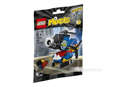 Hình ảnh vỏ hộp bộ Lego Mixels 41579 - Trực thăng đưa tin Camsta