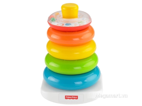 Fisher Price Thả vòng vui nhộn giúp kích thích giác quan của trẻ nhỏ