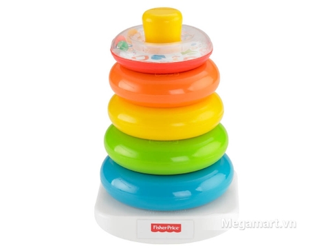 Fisher Price Thả vòng vui nhộn giúp kích thích giác quan của trẻ nhỏ