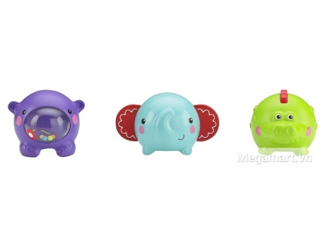 Fisher Price Thú xinh xếp chồng giúp kích thích giác quan của trẻ nhỏ