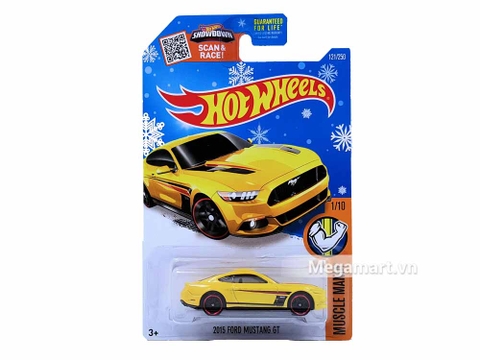 Hình ảnh vỏ hộp bộ Hot Wheels 2015 Ford Mustang GT