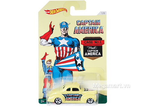 Hot Wheels Captain America '40 Ford Coupe chính hãng