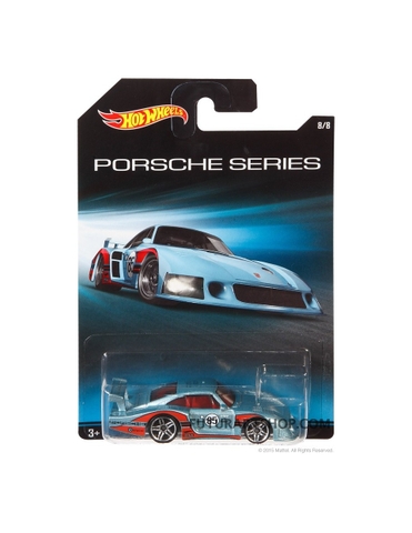 Vỏ hộp mô hình xe Hot Wheels Porsche 935-78