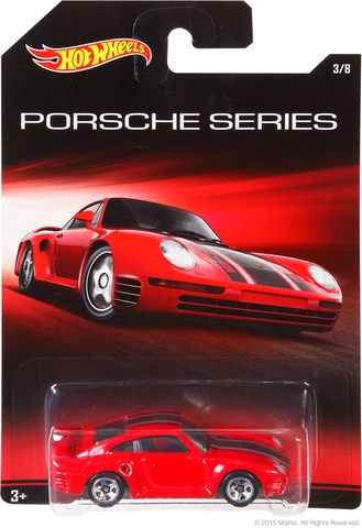 Vỏ hộp đựng mô hình xe Hot Wheels Porsche 959