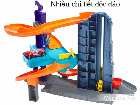 Hot Wheels Tháp đua - đồ chơi cho bé yêu xe