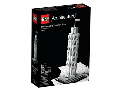 Vỏ hộp đựng sản phẩm Lego Architecture 21015 - Tháp Nghiêng Pisa