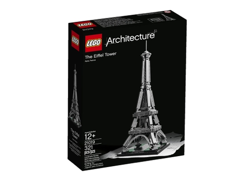 Vỏ hộp đựng sản phẩm Lego Architecture 21019 - Tháp Eiffel