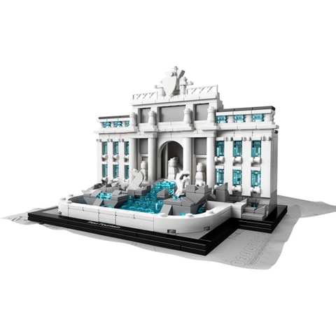 Bộ xếp hình Lego Architecture 21020 - Đài Phun Nước Trevi giúp bé tiếp xúc gần hơn với các địa danh nổi tiếng