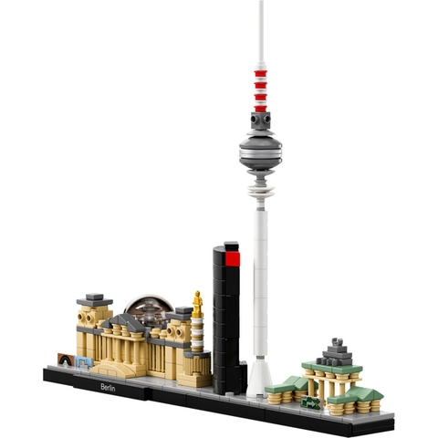 Trọn vẹn các chi tiết có trong bộ xếp hình Lego Architecture 21027 - Thành phố Berlin