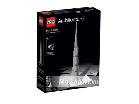 Hình ảnh vỏ hộp sản phẩm Lego Architecture 21031 - Tòa Nhà Chọc Trời Burj Khalifa