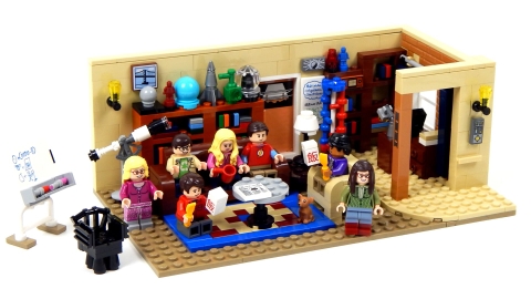 Lego Ideas 21302 - Bí mật vụ nổ Big Bang - toàn cảnh bộ đồ chơi