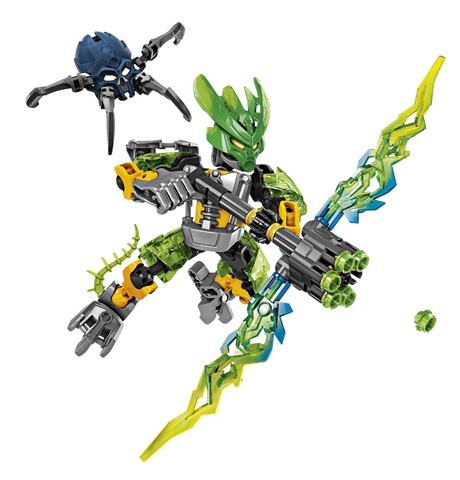 Mô hình Lego Bionicle 70778 - Hộ vệ rừng khi hoàn thành lắp ghép