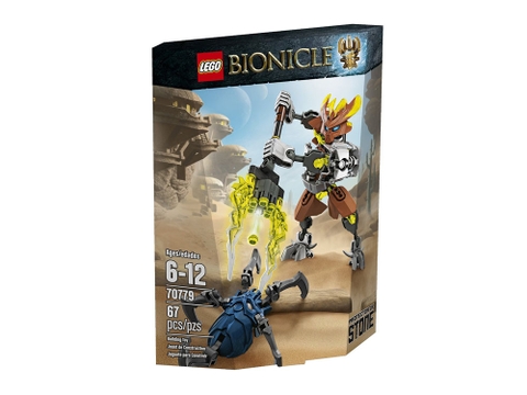 Hình ảnh vỏ hộp bộ Lego Bionicle 70779 - Hộ vệ đá