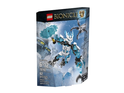 Hình ảnh vỏ hộp bộ Lego Bionicle 70782- Hộ vệ băng