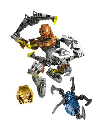 Mô hình Lego Bionicle 70785 - Thần đá Pohatu