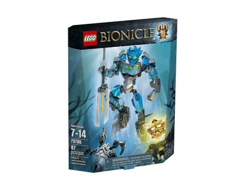 Hình ảnh vỏ hộp bộ Lego Bionicle 70786- Thần nước Gali