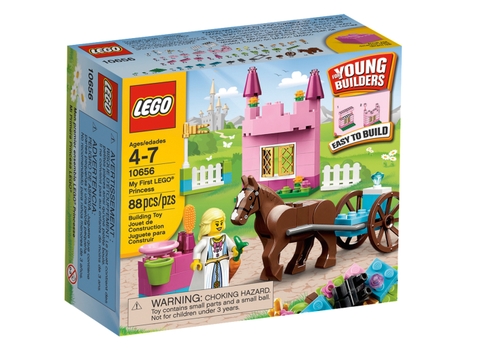 Hình ảnh vỏ hộp đựng thực tế sản phẩm Lego Bricks & More 10656 - Bộ Lắp Ráp Chủ Đề Công Chúa