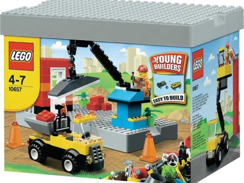 Hình ảnh hộp đựng thiết kế độc đáo của Lego Bricks & More 10657 - Bộ Lắp LEGO Đầu Tiên