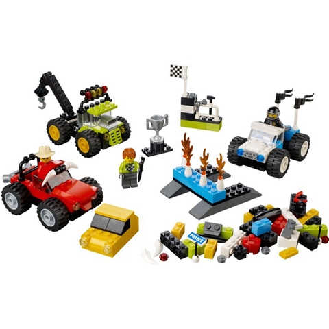 Toàn bộ các chi tiết của bộ Lego Bricks & More 10655 - Xe Tải Quái Vật