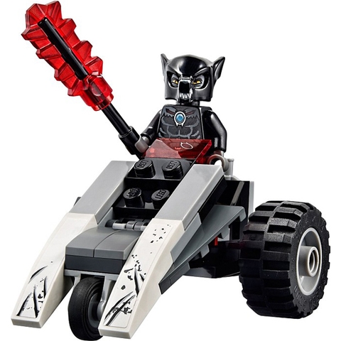 Chất liệu an toàn trong Lego Chima 70009 - Sào Huyệt Bộ Tộc Sói để các bé thoải mái chơi đùa