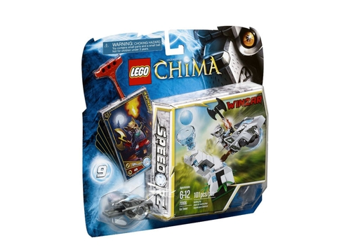 Hình ảnh thực tế vỏ hộp sản phẩm Lego Chima 70106 - Tháp Băng