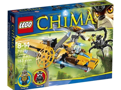 Hình ảnh vỏ hộp đựng Lego Chima 70129 - Trực Thăng Của Lavertus