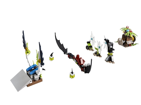 Bộ sản phẩm xếp hình Lego Chima 70136 - Cú Đánh Chuối sẽ đem đến cho bé những giây phút giải trí đầy thú vị