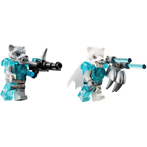 Các mảnh ghép Lego Chima 70224 - Biệt Đội Cơ Động Hổ được làm từ chất liệu an toàn 